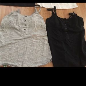 Nuring tanks grey and black